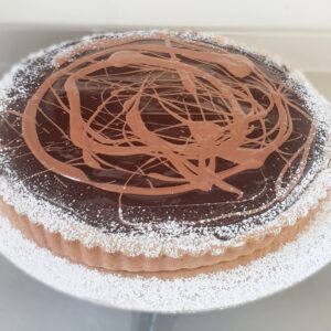 Chocolate and Chestnut tart