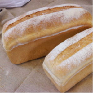 White Split tin loaves