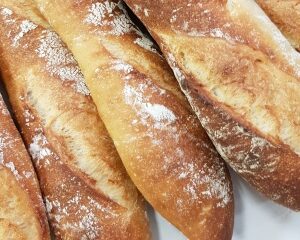 sourdough baguettes