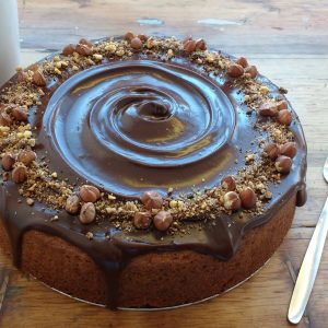 Gluten Free Hazelnut & Ricotta Cake