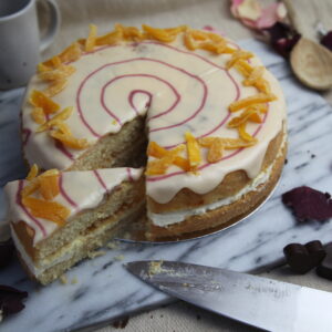 Peach & Elderflower Cake (6)