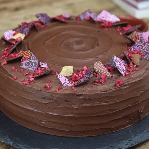 Chocolate & Raspberry Fudge