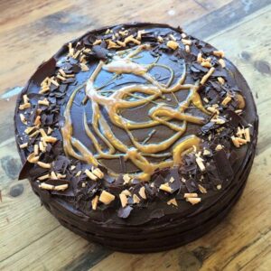 Chocolate Salted Caramel Cake