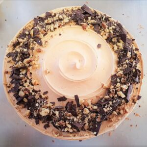 Coffee and walnut cake
