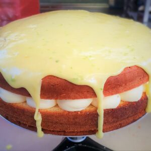 Passion Fruit & Lime Drizzle