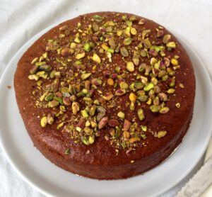 Tunisian Orange & Pistachio Cake