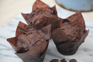 Vegan Rich Chocolate Muffins (4)