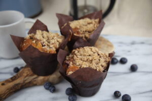 Box of 4 : Raspberry & White Chocolate Muffin