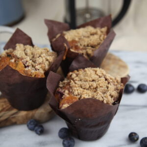 Box of 4 : Raspberry & White Chocolate Muffin