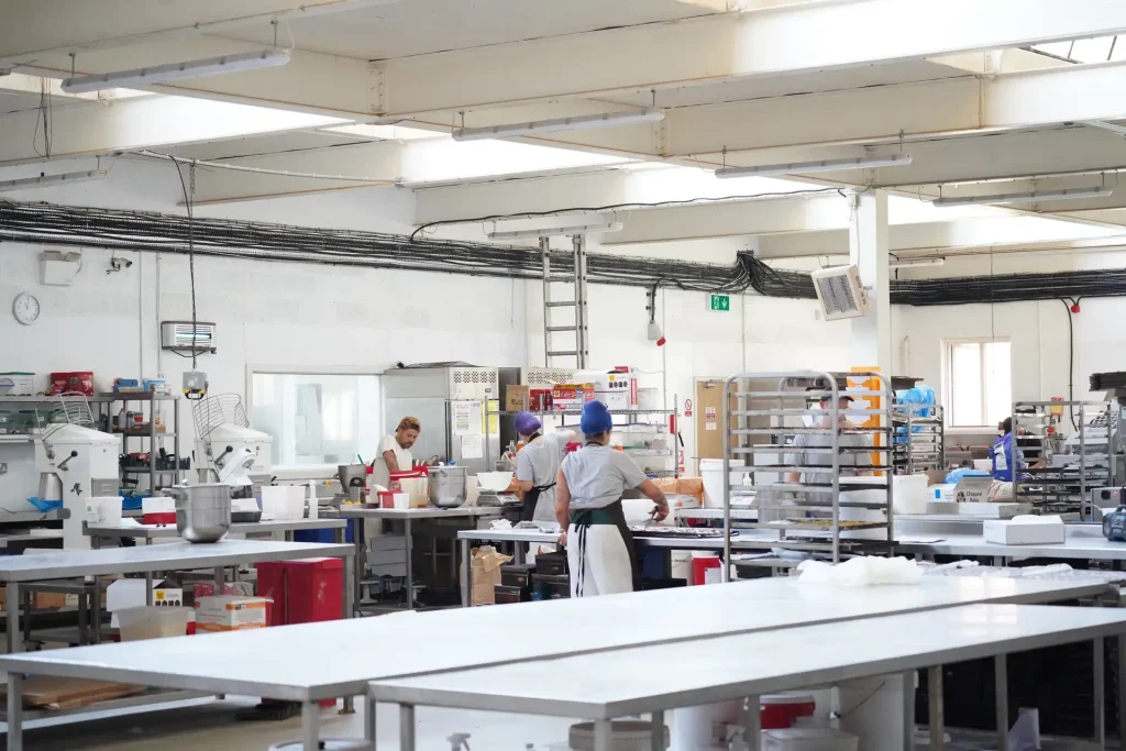 Inside the Coburn & Baker bakery kitchen
