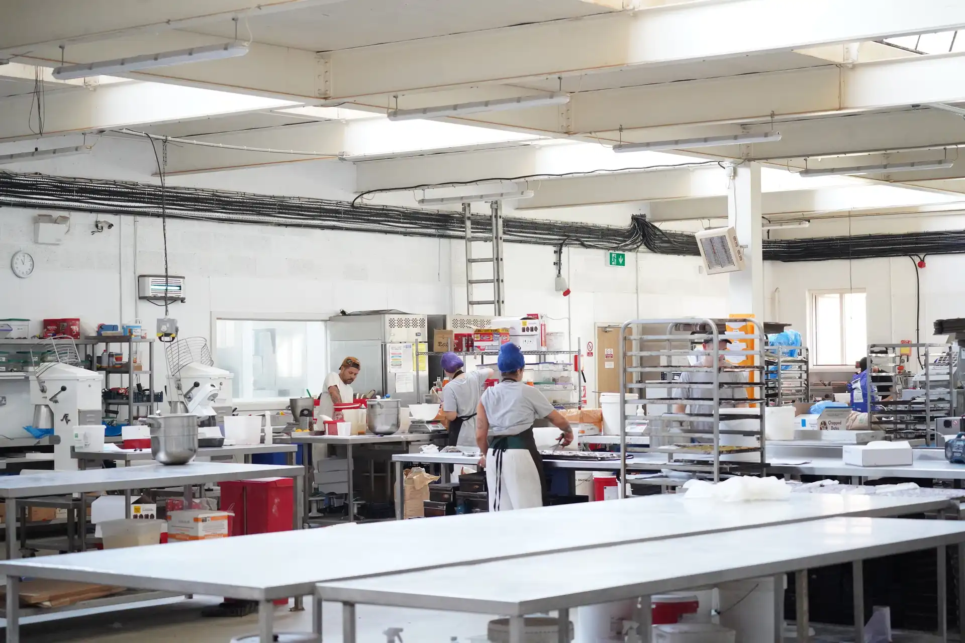 Inside the Coburn & Baker bakery kitchen