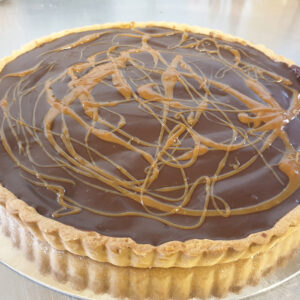 Chocolate & Salted Caramel Tart
