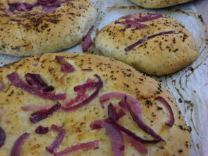 Focaccia Garlic & Onion