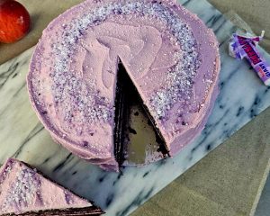 Lavender & Violet Purple Red Velvet Cake