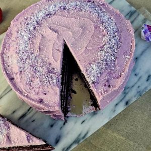 Lavender & Violet Purple Red Velvet Cake