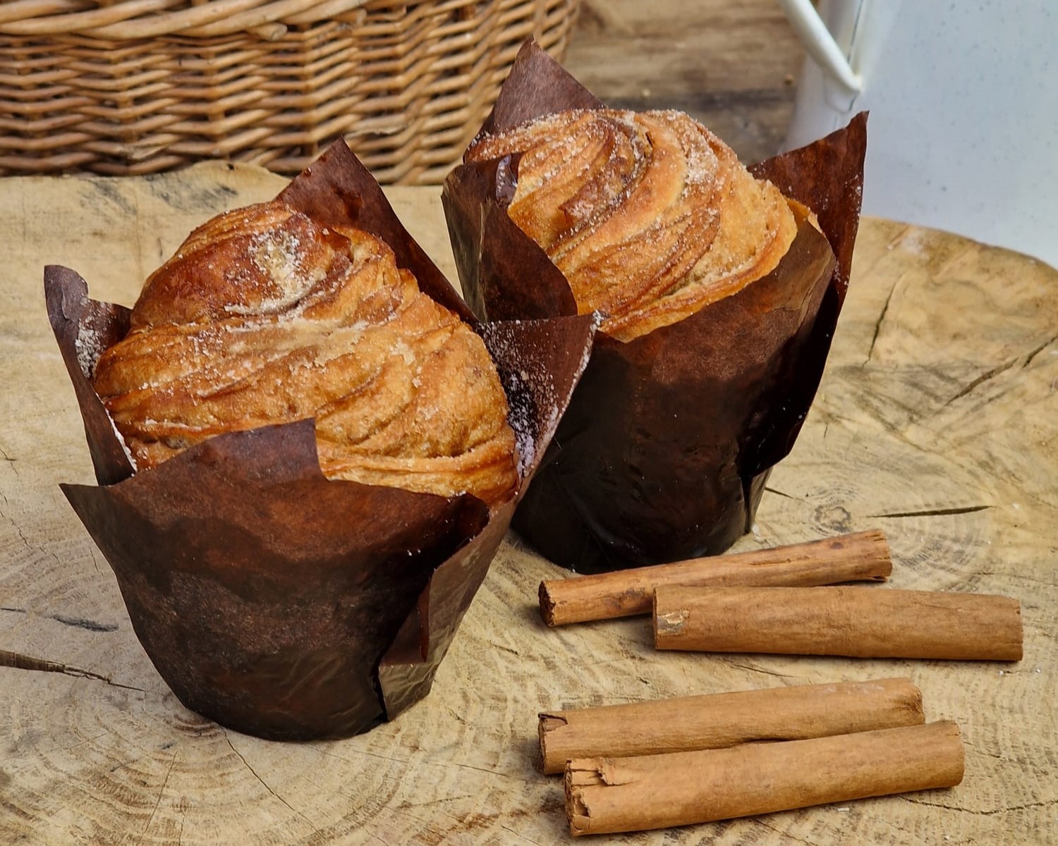 Cinnamon Cruffin