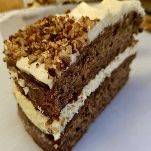 Pecan Apple Maple Cake
