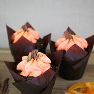 Halloween Chocolate Muffins
